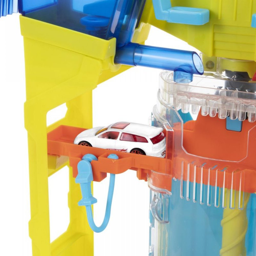 Hot Wheels Χρωμοκεραυνοί Πλυντήριο