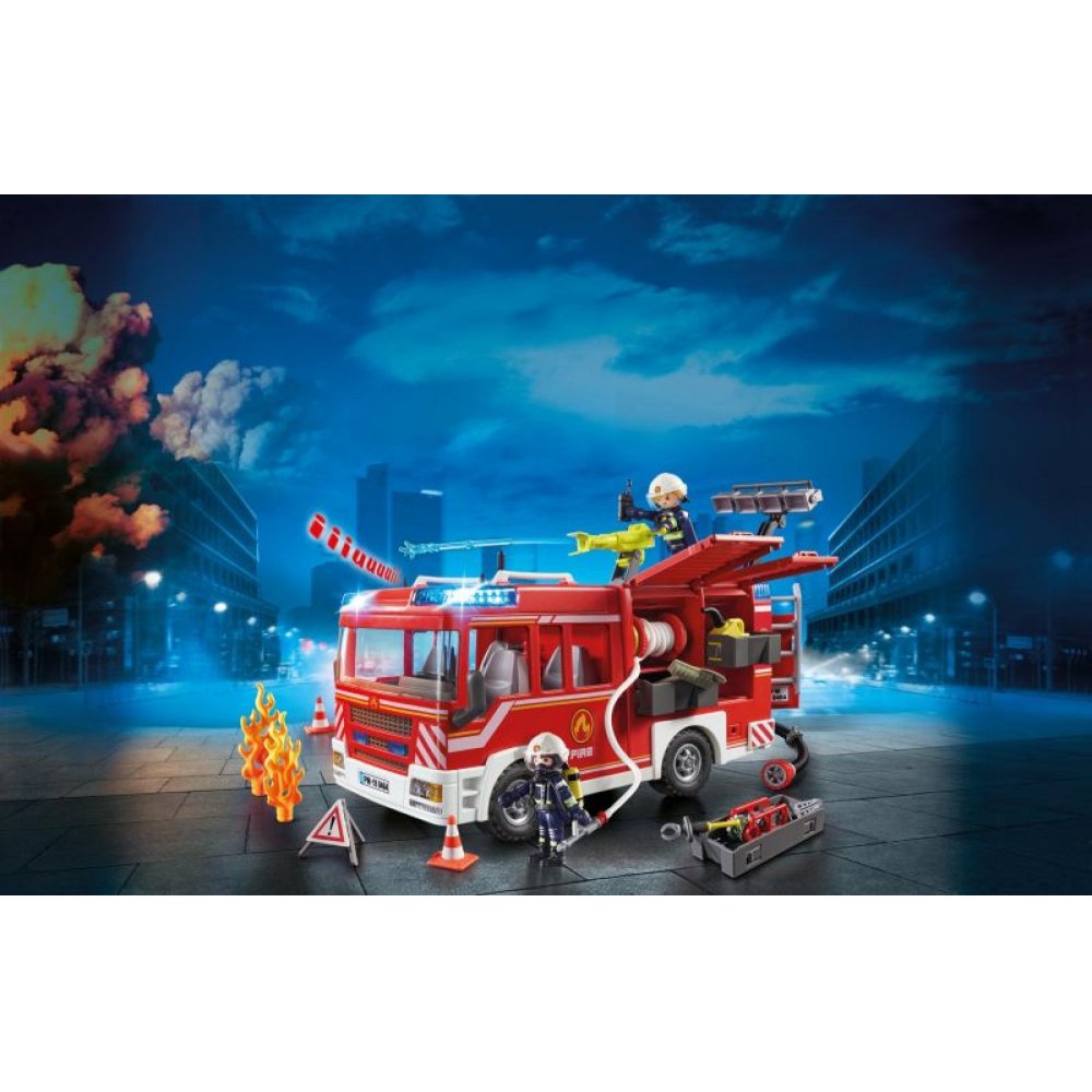  Fire trucks