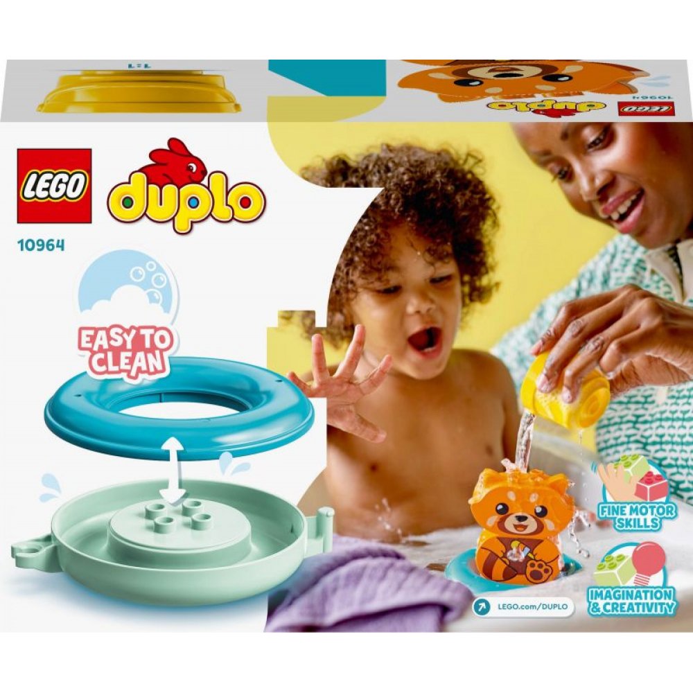 LEGO Duplo Bath Time Fun: Floating Red Panda