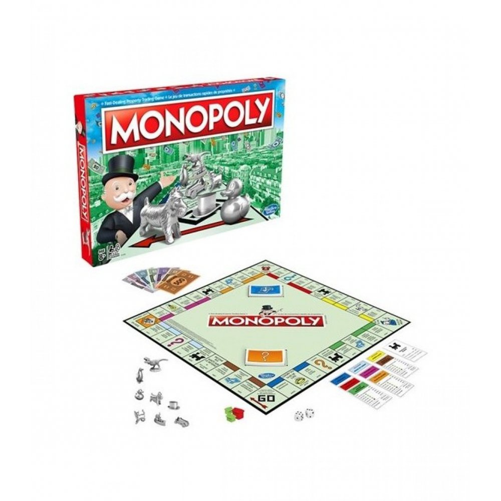 BOARD GAME HASBRO MONOPOLY STANDARD 