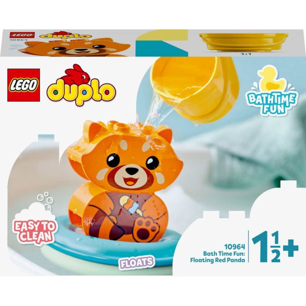 LEGO Duplo Bath Time Fun: Floating Red Panda