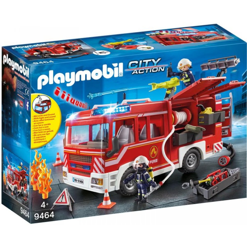  Fire trucks