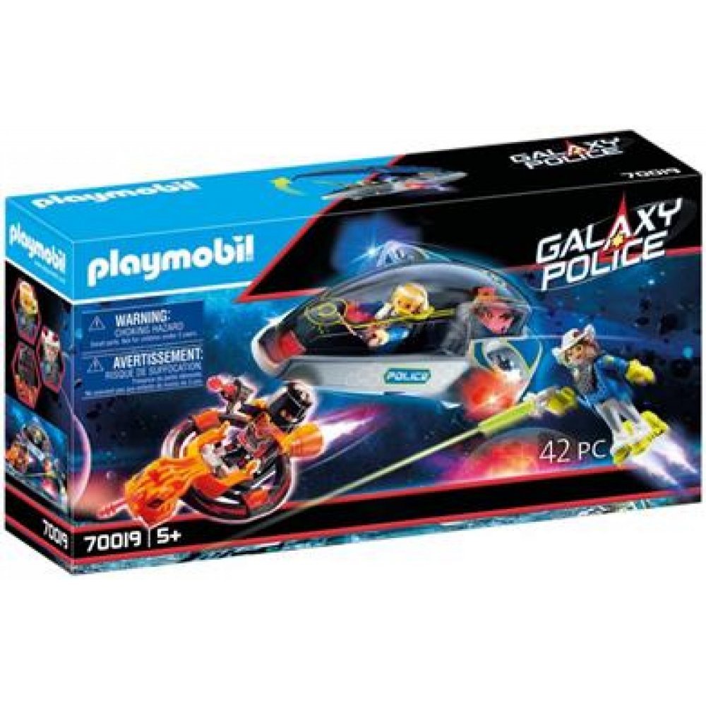 PLAYMOBIL Galaxy Police Flying Vehicle