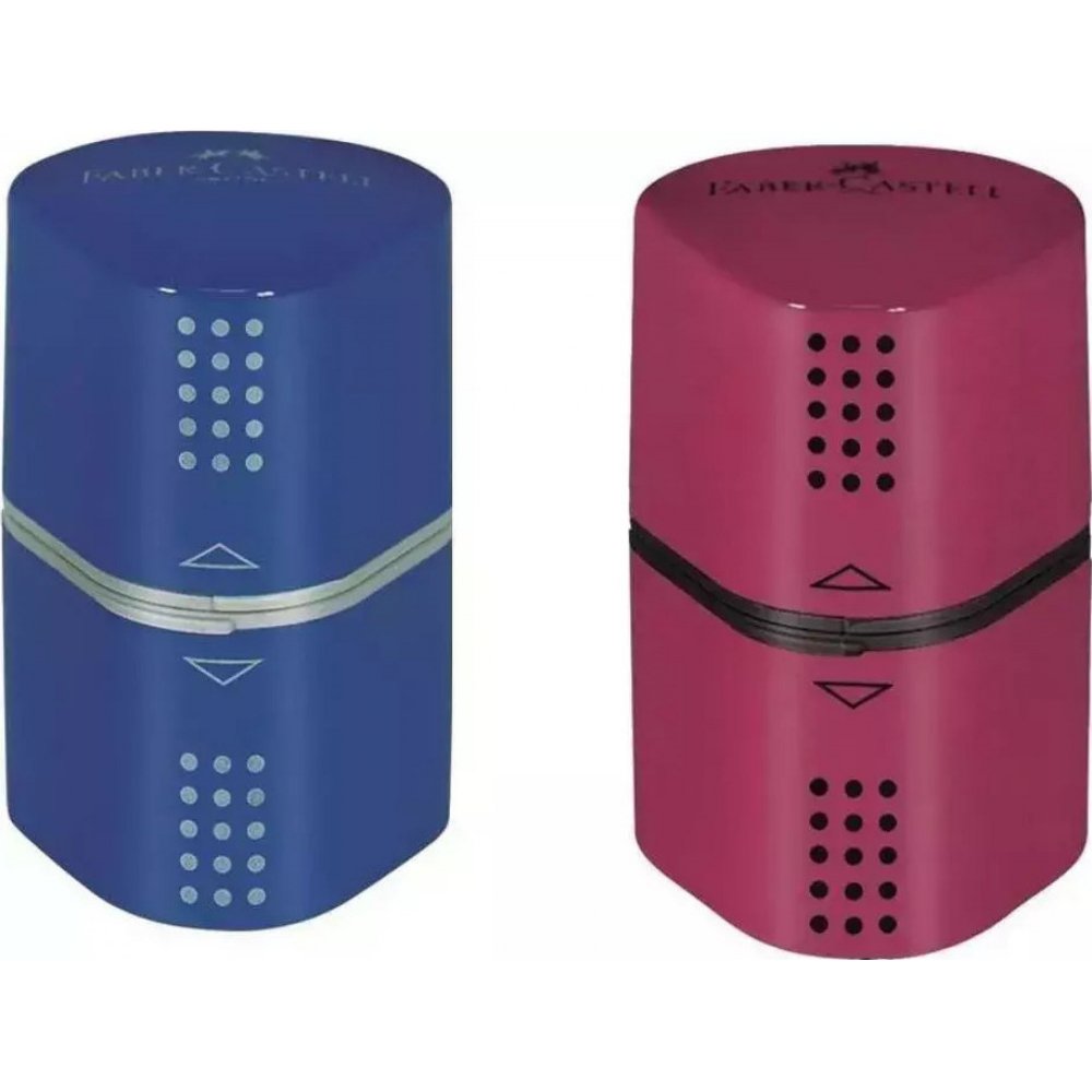 Faber-Castell Grip Trio 2001 Τριπλή Ξύστρα Βαρελάκι (1 τμχ.)