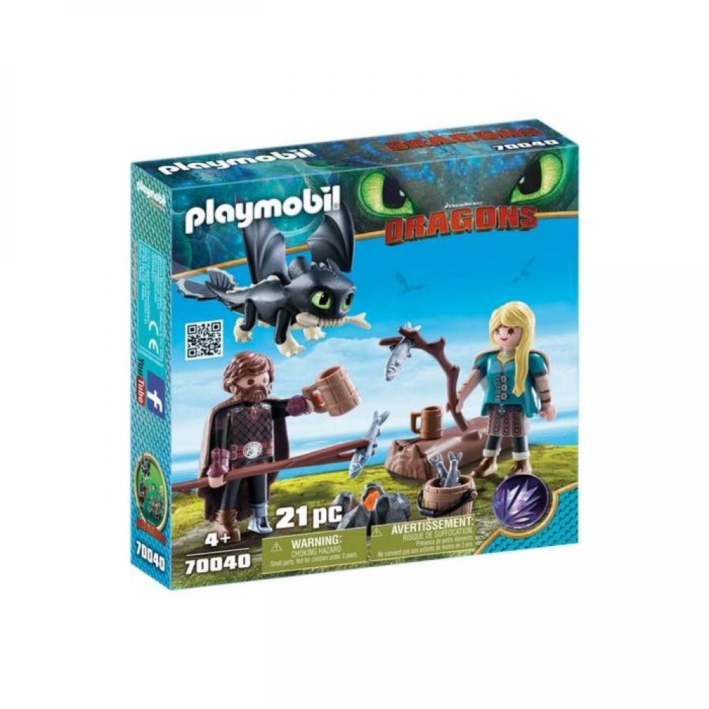 Playmobil The Fisherman And Astrid With A Dracula