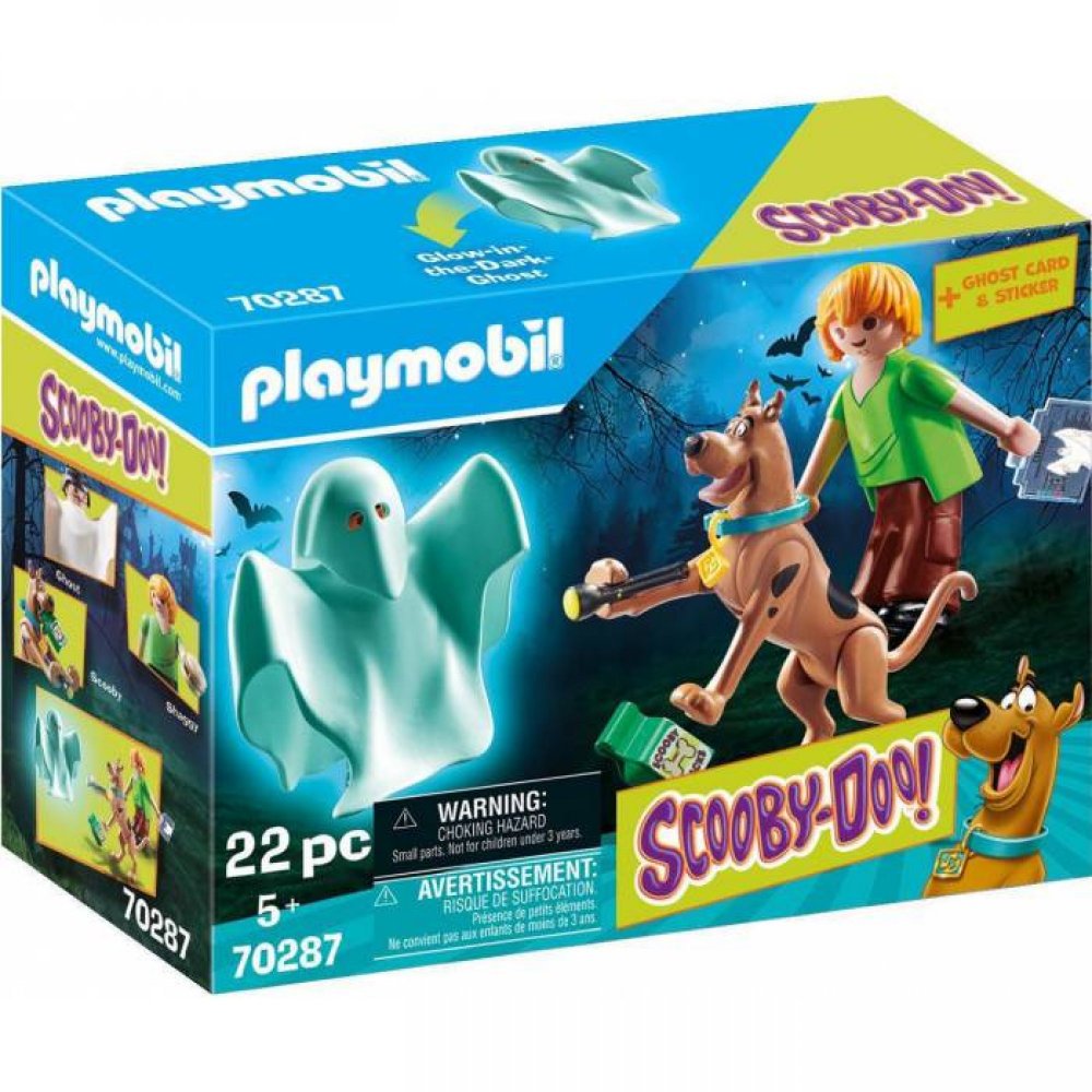  Playmobil Scooby Doo Scooby And Shaggy With A Ghost
