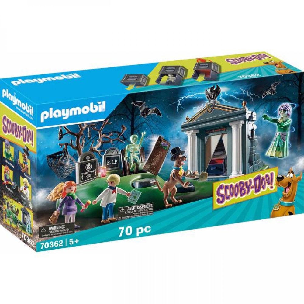 Playmobil Scooby Doo Περιπέτεια Στο Νεκροταφείο