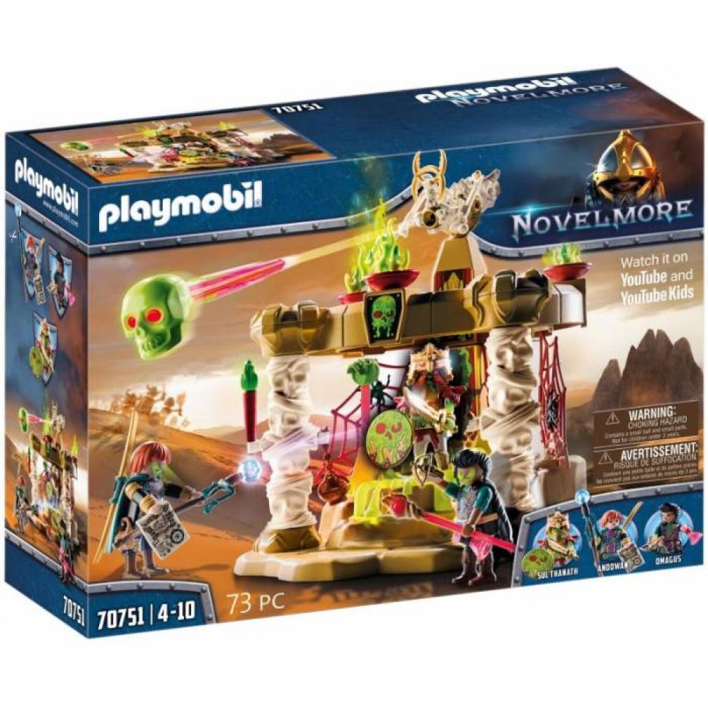 Playmobil Sal Ahari Sands Ιερό του Στρατού Των Σκελετών