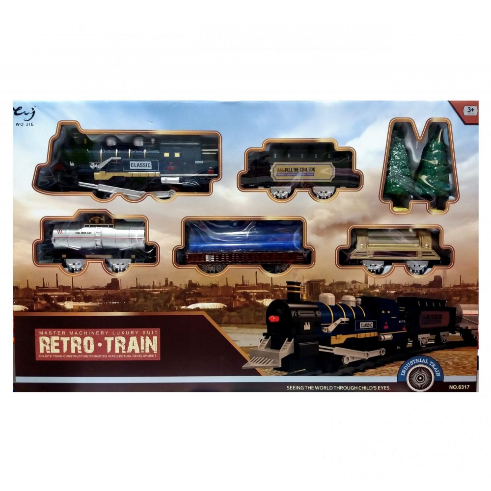 Snainter Train Set With 5 Wagons