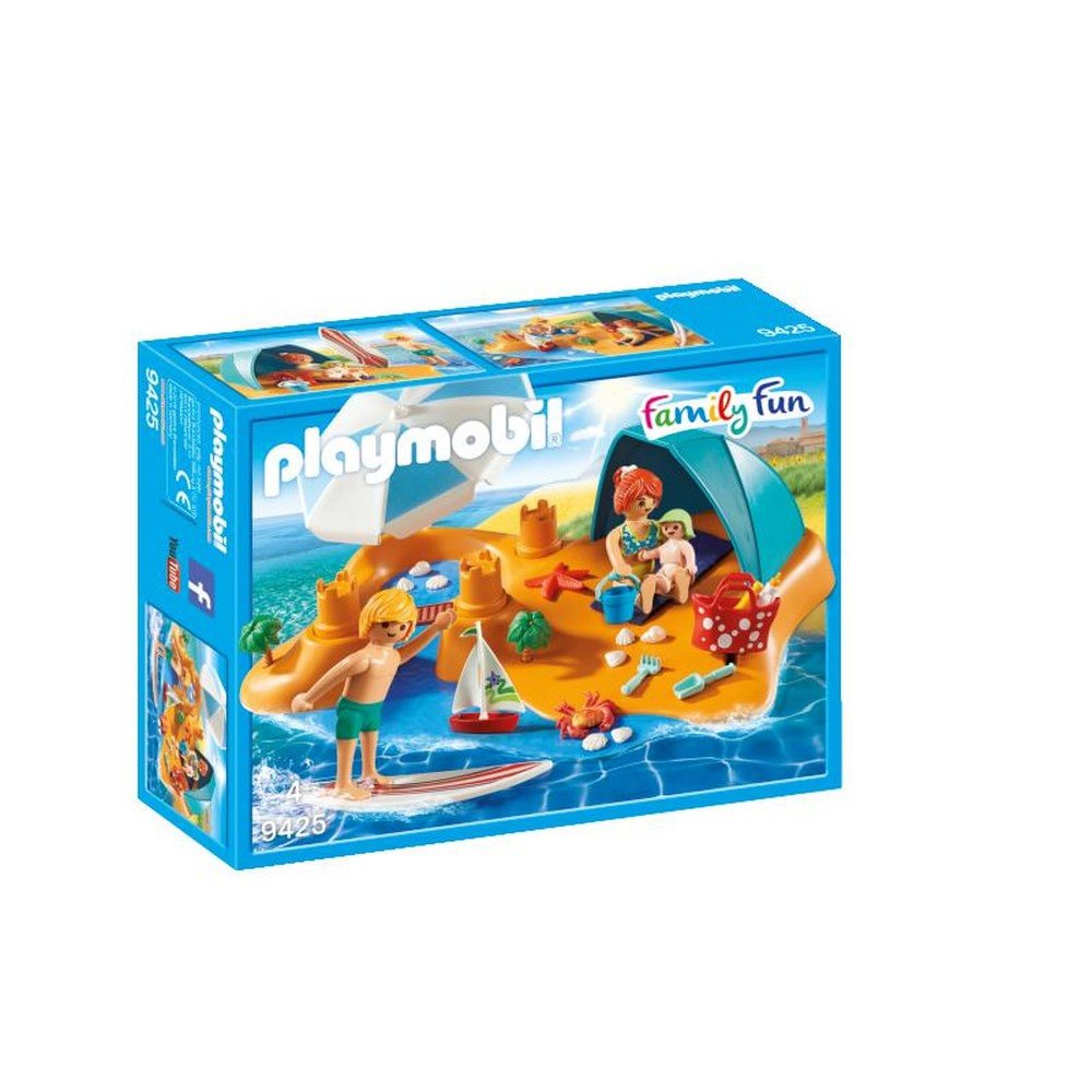 Playmobil Οικογενειακή Διασκέδαση Στην Παραλία 