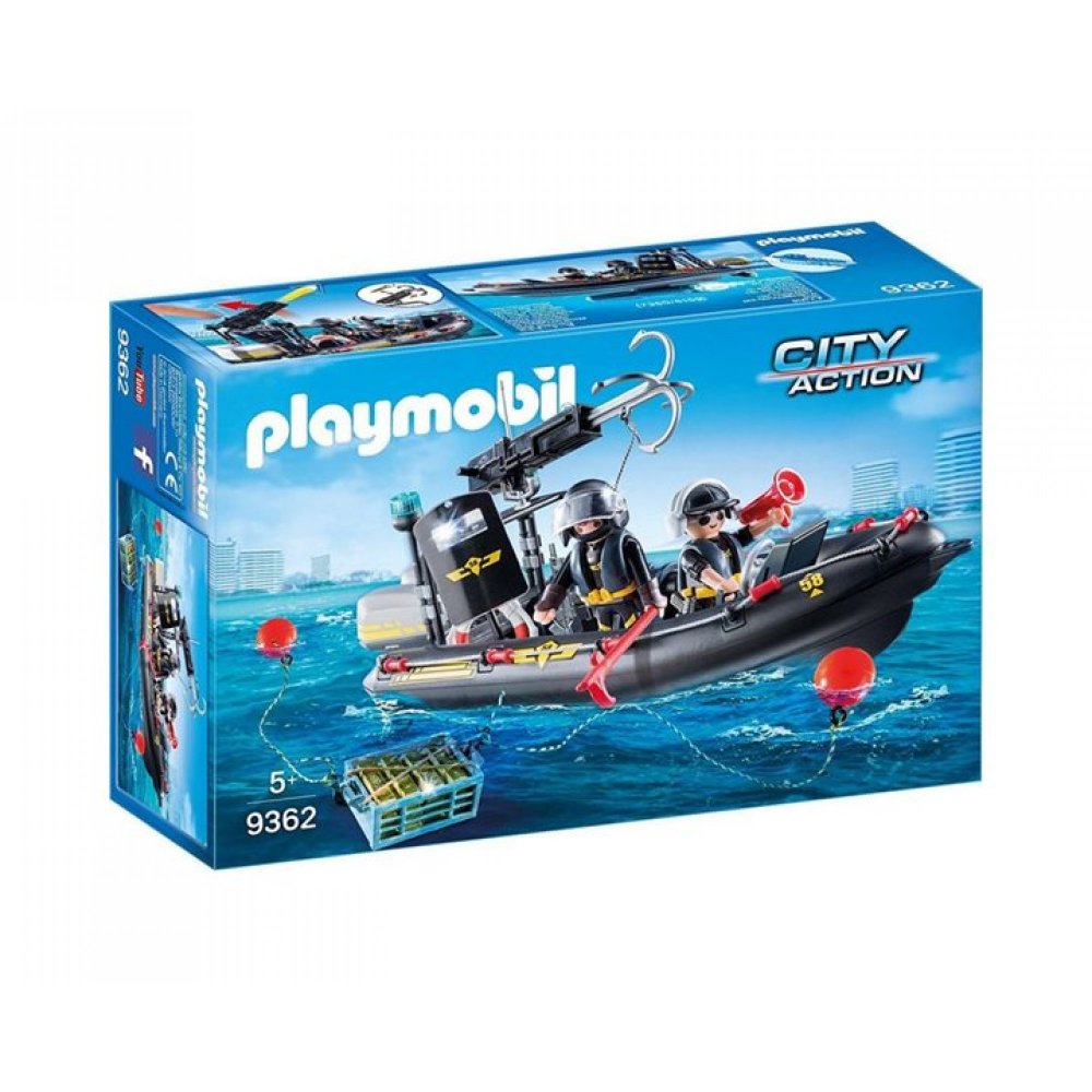 Playmobil Ταχύπλοο Ομάδας Ειδικών Αποστολών