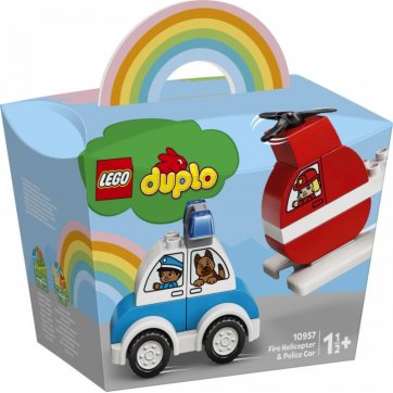 LEGO LEGO Duplo Πυροσβεστικό Ελικόπτερο Και Περιπολικό