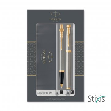 Parker Pen Company SET PARKER I.M. (RB + BP) BR. METAL GT