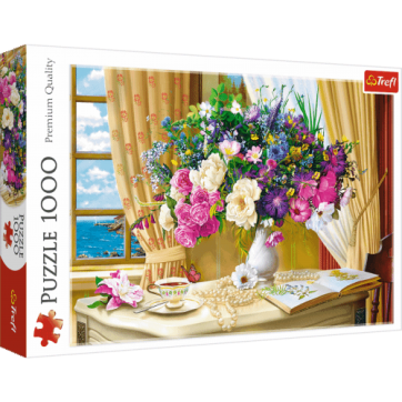 Trefl Puzzle Flowers in the morning 1000 pieces