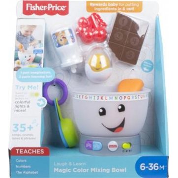 Fisher-Price Fisher Price Laugh & Learn Εκπαιδευτικό Μπολ Ζαχαροπλαστικής