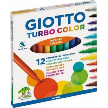GIOTTO Μαρκαδόροι Giotto turbo color 12τεμ.