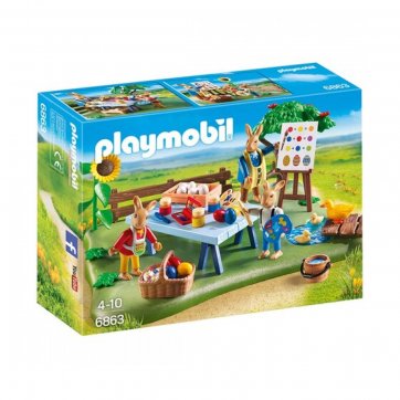 Playmobil Easter Rabbit-Painting Workshop