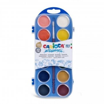 CARIOCA Carioca Acquarell Watercolors 12 Pcs.