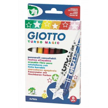 GIOTTO Markers GIOTTO turbo magic 8 colors