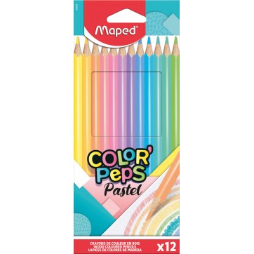 Maped Pastel wood paints
